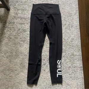 Lululemon Athletica Black SoulCycle Leggings